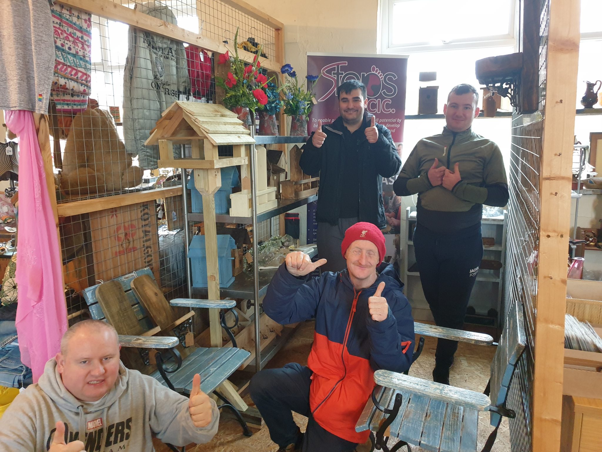 Stall Opening at Grants Furniture, Obscurities and Gifts Steps CIC