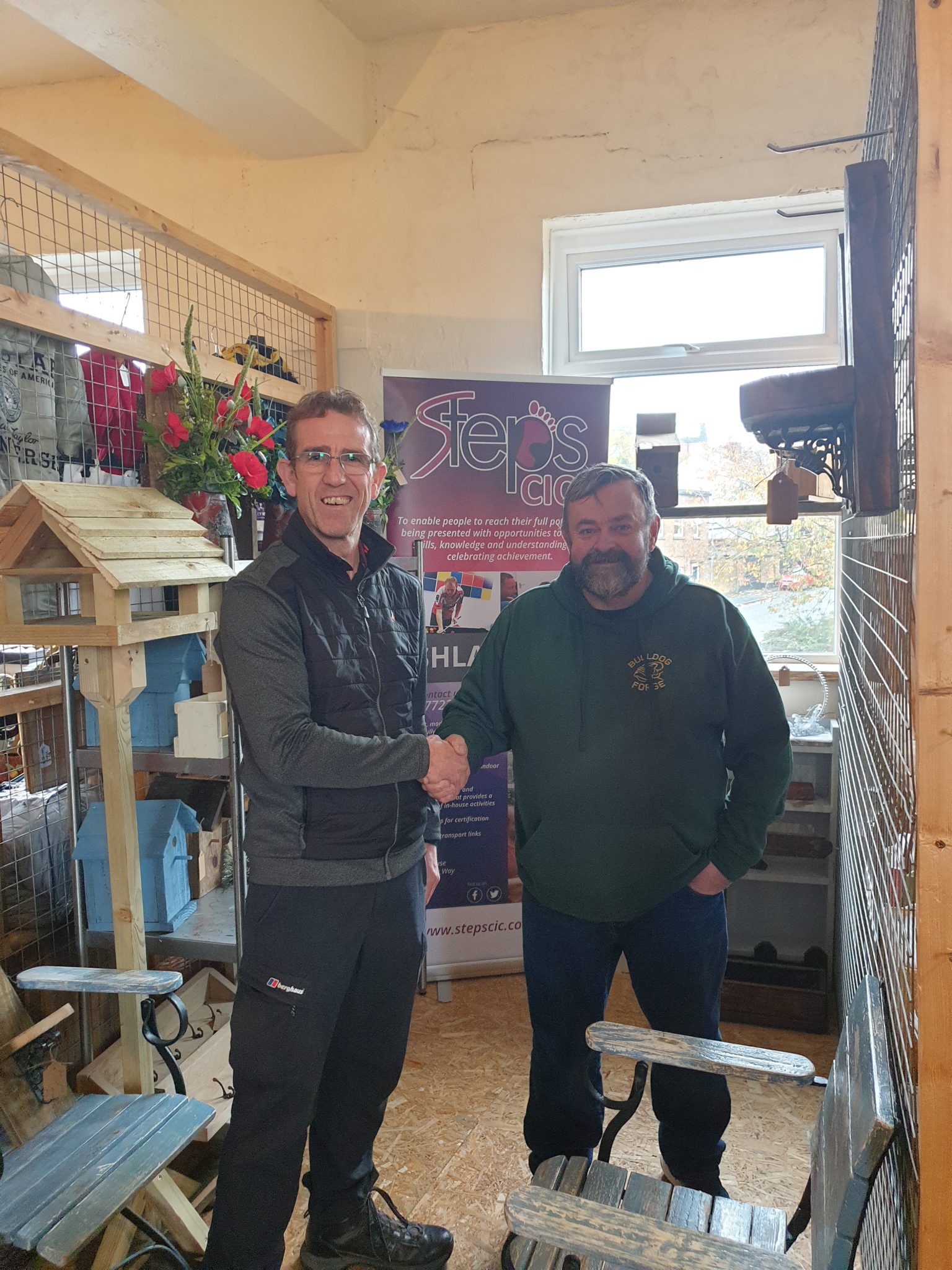 Stall Opening at Grants Furniture, Obscurities and Gifts Steps CIC